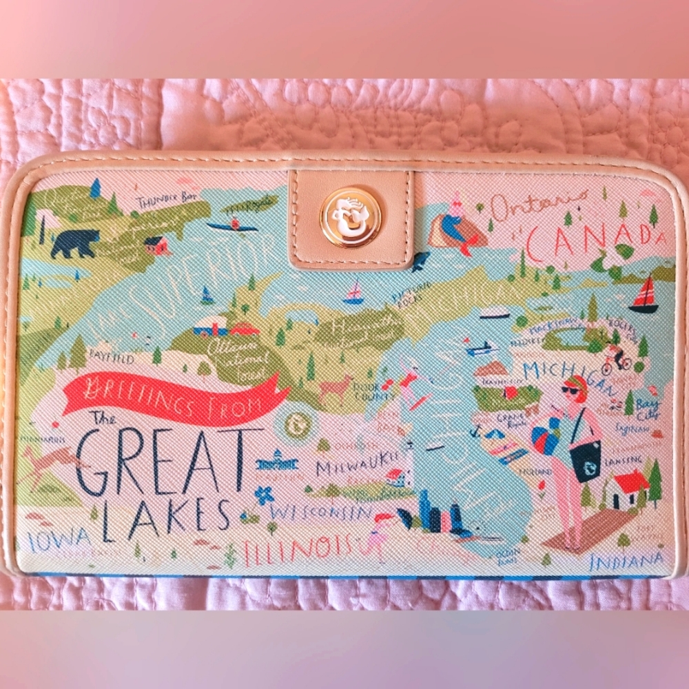 Spartina 449 Great Lakes Snap Wallet